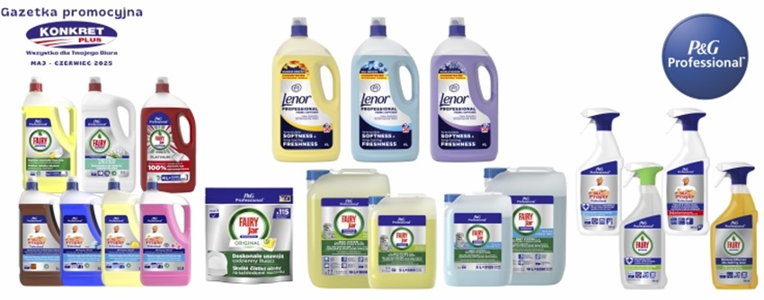 Promocja środków czystości P&G Professional 