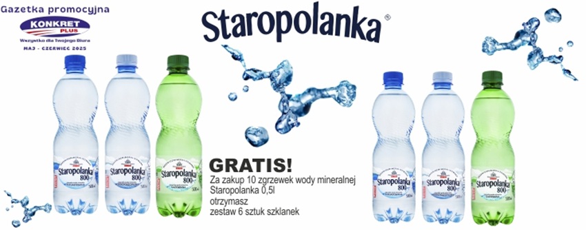 Promocja wody Staropolanka